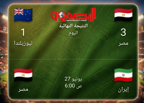 الفراعنة على بعد خطوة من المجد.. ثلاثية نيوزيلندا تقرب مصر من التأهل ومواجهة إيران تكتب الفصل الحاسم 5 IMG ٢٠٢٦٠٦٢٢ ١٥٥٨٤٣